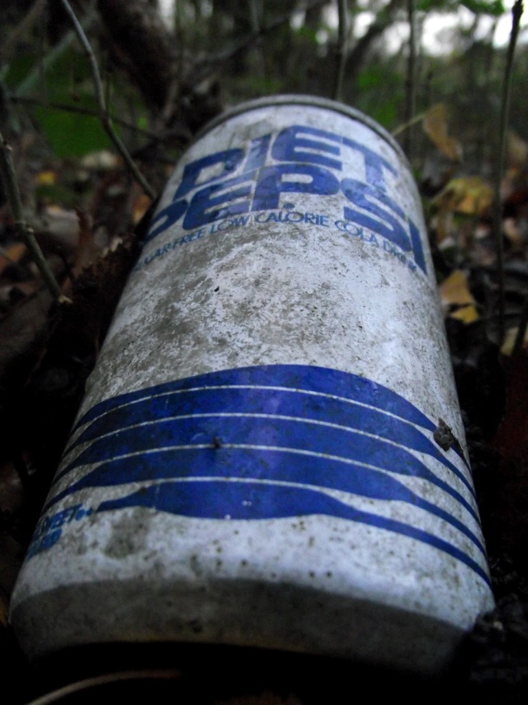 Vintage diet pepsi can