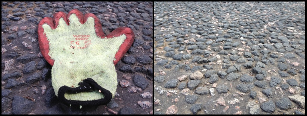 Raving workman's glove (Lewes Road, Brighton)