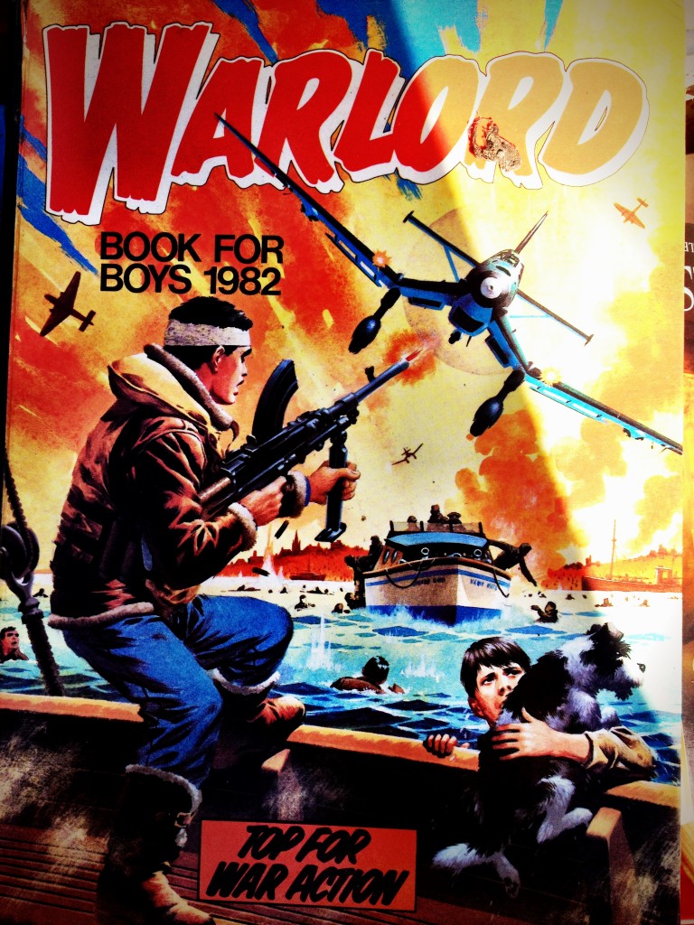 Warlord book for boys 1982.